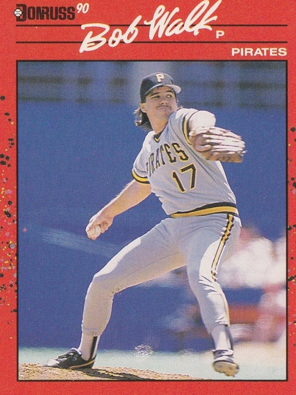 Bob Walk - Donruss 90 Baseball Card